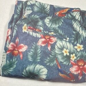 Tropical Floral Print Shorts